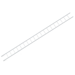 Plastruct Styrene Structural Ladder - Pkg of 2, 1:16 Scale, 3/4'' H x 1-3/32'' W x 15'' L