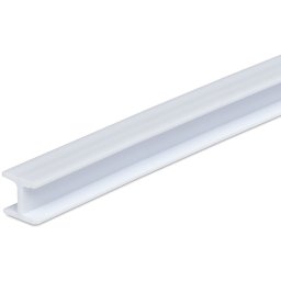 Styrene Structural Shape - H Column, Pkg of 6, 5/32" H x 5/32" W x 15" L