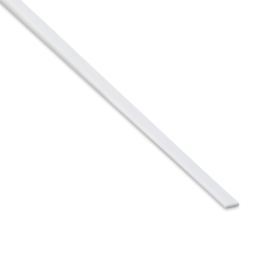 Plastruct Plastic Strip - 0.02" H × 0.08" W × 10" L - close-up