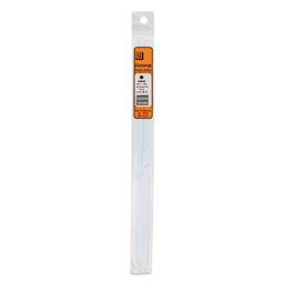 Plastruct Plastic Round Rod - Pkg of 10, 0.045" Dia × 10" L