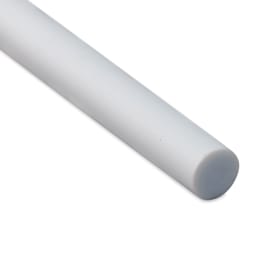 Plastruct Plastic Round Rod - 0.187" Dia × 10" L