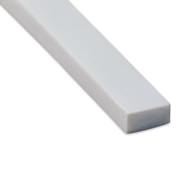 Plastruct Plastic Strip - 0.125" H × 0.25" W × 10" L - close-up