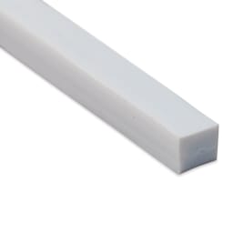 Plastruct Plastic Strip - 0.156" H × 0.187" W × 10" L - close-up