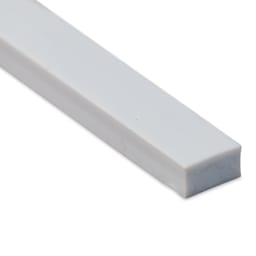 Plastruct Plastic Strip - 0.187" H × 0.25" W × 10" L - close-up