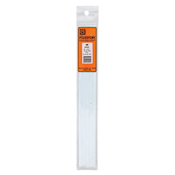 Plastruct Plastic Strip - Pkg of 5, 0.187" H × 0.25" W × 10" L