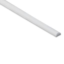 Plastruct Plastic Half-Round Rod - 0.1" Dia × 0.05" H × 10" L - close-up