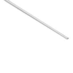 Plastruct Plastic Half-Round Rod - 0.03" Dia × 0.015" H × 10" L - close-up