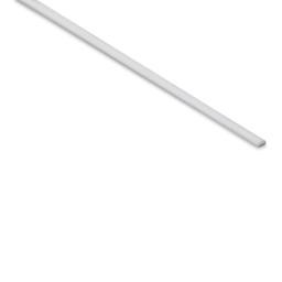 Plastruct Plastic Half-Round Rod - 0.04" Dia × 0.02" H × 10" L - close-up