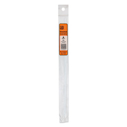 Plastruct Plastic Triangular Rod - Pkg of 10, 0.03" H × 0.03" W × 10" L