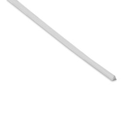 Plastruct Plastic Triangular Rod - 0.04" H × 0.04" W × 10" L - close-up