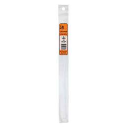 Plastruct Plastic Triangular Rod - Pkg of 10, 0.04" H × 0.04" W × 10" L