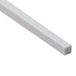 Plastruct Plastic Square Strip - 0.1" H × 0.1" W × 10" L - close-up