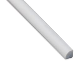 Plastruct Plastic Quarter-Round Rod - 0.1" H × 0.1" W × 10" L