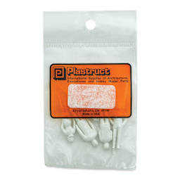 Plastruct Styrene Figures - Pkg of 5, 1-1/2" (front of packaging)