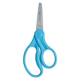 Westcott Hard Handle Kids Scissors - 5", Pointed blue