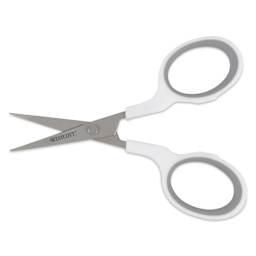 Westcott Titanium Bonded Curved Blade Embroidery Scissors - 4" Blade opened