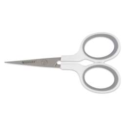 Westcott Titanium Bonded Curved Blade Embroidery Scissors - 4" Blade
