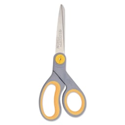 Westcott Straight Soft Handle Titanium Bonded Glide Scissors - 8" closed