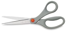 Tonic Studios Plus Scissors - Side view of 8" scissors slightly open
