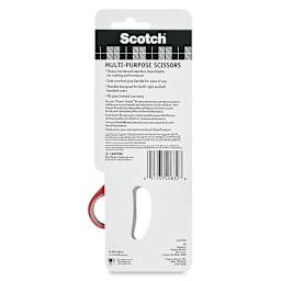 Scotch Multi-Purpose Scissors, 6", In Package, Back