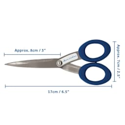 Approx. 8c,/3", Approx. 7cm/2.5", 17cm/6.5"