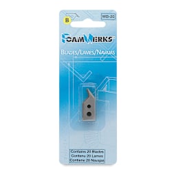 Logan FoamWerks - Front of 20 piece blister package of Blade B 