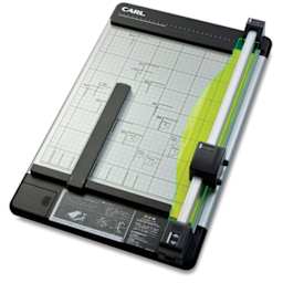 Carl Green Machine Heavy-Duty Rotary Trimmer - Top view of 12" Trimmer
