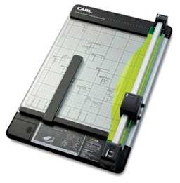 Carl Green Machine Heavy-Duty Rotary Trimmer - Top view of 15" trimmer
