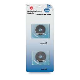 Heavy-Duty Rotary Trimmer Replacement Blades - Package of Perforating Scoring Blades