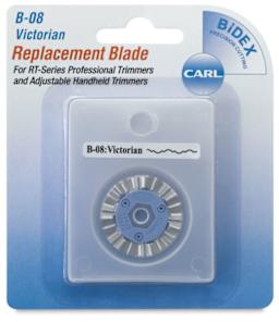 Rotary Trimmer Replacement Blades - Package of Single Victorian Blade