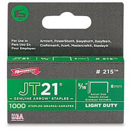 Arrow JT21 Staples, Box of 1000