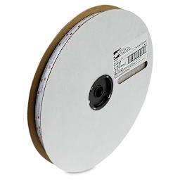 Scotch Reclosable Fasteners - 50 yd roll of Black Hook Tape upright