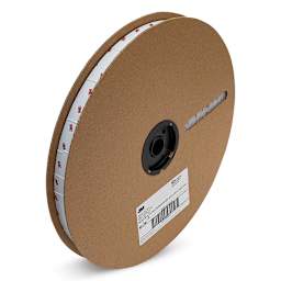 Scotch Reclosable Fastener - 1" x 50 yd, Black, Loop Tape - upright