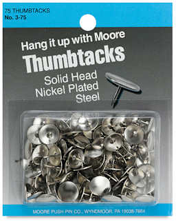 Thumbtacks, Pkg of 75