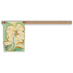 Claridge Map Rail - 8 ft, Satin, Anodized