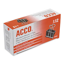 Acco Binder Clip - Medium, 1-1/4" - front of packaging