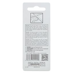 Ook Glazier Points - Pkg of 45, back of the packaging