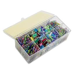 Officemate Clip Organizer Value Pack with lid open