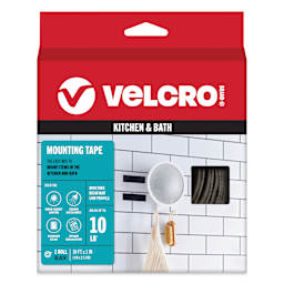Velcro Brand Industrial Strength Low Profile Tape Roll - 1" x 10 ft front of packaging