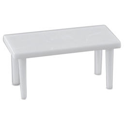 Schulcz Scale Model Furniture - Rectangular Tables, Pkg of 10, 1:50, 1/4" (close up of product)