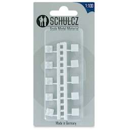Schulcz Scale Model Furniture - Square Tables, Pkg of 10, 1:100, 1/8" (front of package)