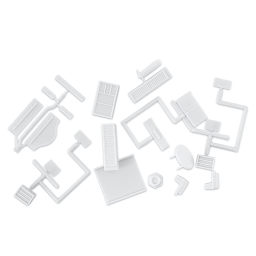 Schulcz Scale Model Furniture Set - Master Bedroom, 1:50, 1/4" (product out of package)