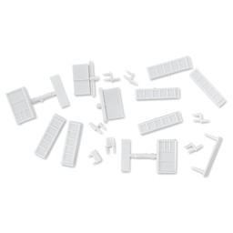 Schulcz Scale Model Furniture Set - Dining Room, 1:50, 1/4" (product out of package)