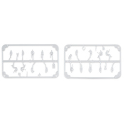 Schulcz Scale Model Figures - Hermoli Sitting, Pkg of 20, 1:100, 1/8" (product out of the box)