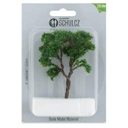Schulcz Scale Model Trees - Leafy Tree, Metal Trunk, 100 mm, Single (in package)