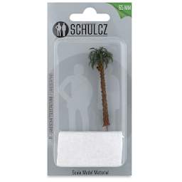 Schulcz Scale Model Trees - Palm Tree, Metal Trunk, 65 mm, Single (in package)