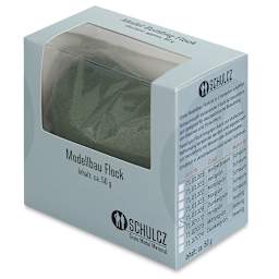 Schulcz Scale Model Foliage - Sponge Flock, Dark Green, 50 g (front of box)