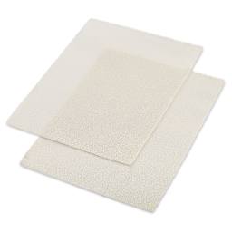 Schulcz Scale Model Plant Foam - White, Pkg of 2, Fine, 3 mm, 11-3/4" x 15-3/4" (product overlapping to show opacity)