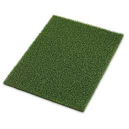 Schulcz Scale Model Plant Foam - Floral Green, Single, Coarse, 10 mm, 11-3/4" x 15-3/4" (out of packaging)