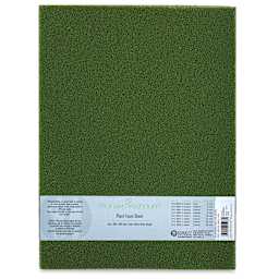 Schulcz Scale Model Plant Foam - Floral Green, Pkg of 2, Fine, 3 mm, 11-3/4" x 15-3/4" (front of package)